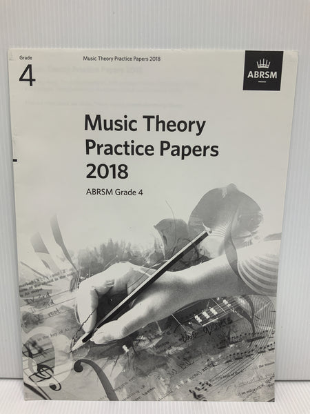 ABRSM - Music Theory Practice Papers 2018 - Grade 4