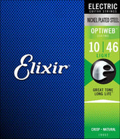 Elixir - Optiweb Electric Guitar Strings - 10/46
