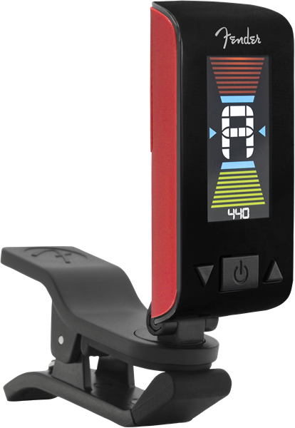 Fender -  Original Clip-on Tuner - Fiesta Red