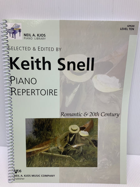 Keith Snell - Piano Repertoire Romantic & 20th Century - Level Ten