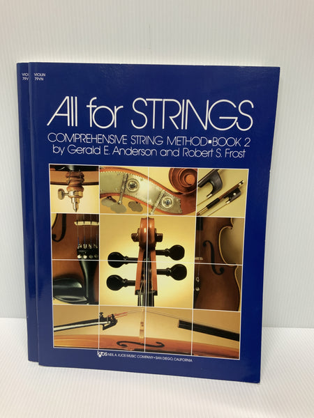 All for Strings - Comprehensive String Method - Book 2 Violin
