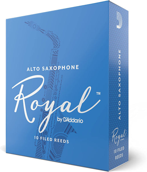 Rico Royal - x10 Alto Saxophone Reeds - Size 2.5