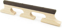 Banjo Bridge 4 String, With Ebony Top Strip