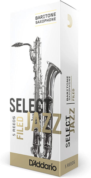 Rico Select - Jazz Baritone Saxophone Reeds 3M - Box of 5