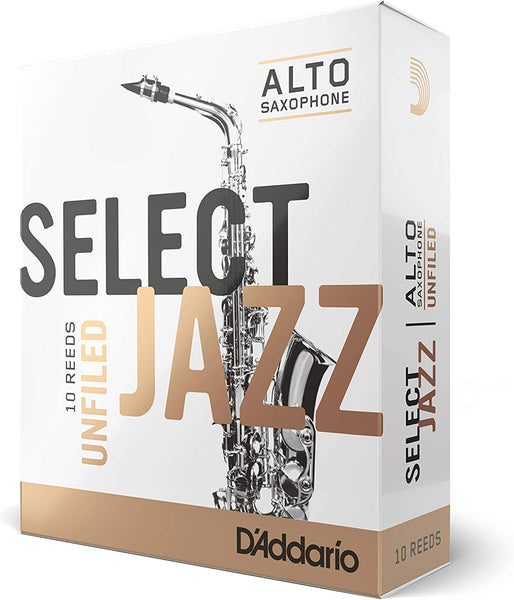 Rico Select - Jazz Alto Saxophone Reeds 3H - Box Of 10