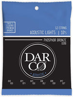 Darco - Phosphor Bronze 12 String Guitar Strings - Extra Light 10/47