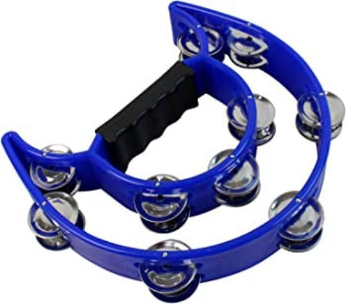 Tambourines Blue 1/2 Moon