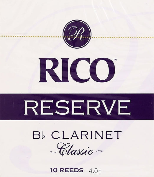 Rico - Reserve Classic Clarinet Reeds - 4.0+