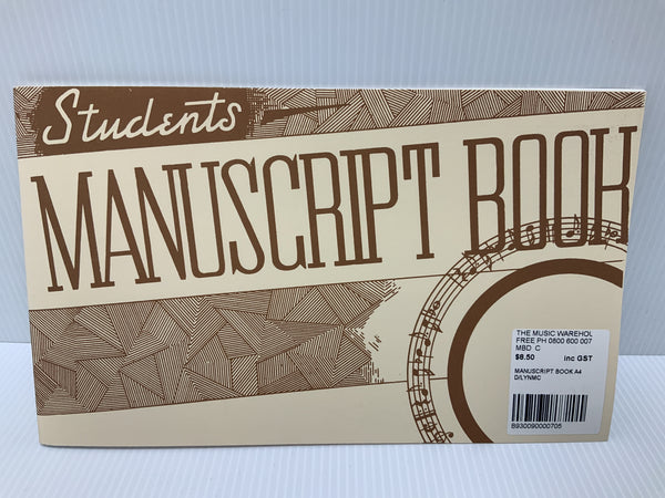 Students Manuscript Book