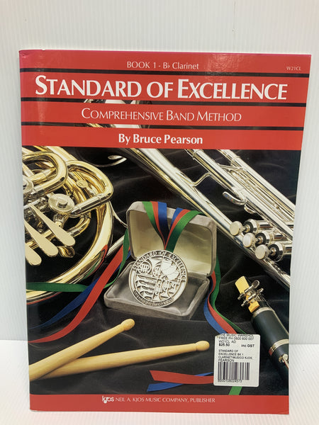 Standard of Excellence Comprehensive Band Method - Book 1 Bb Clarinet
