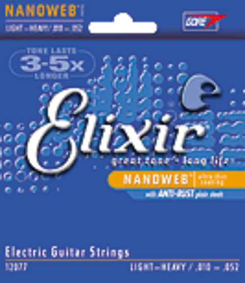Elixir - Nanoweb Electric 12-String Guitar Strings - 10/46