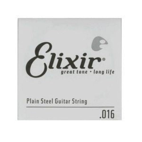 Elixir Plain Steel Single 016