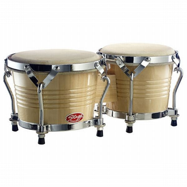 Stagg - Wood Bongo - Natural