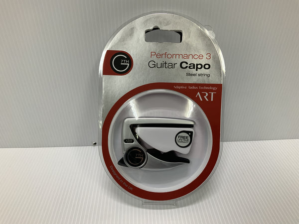 G7th - Performance 3 Capo Silver, for 6 string
