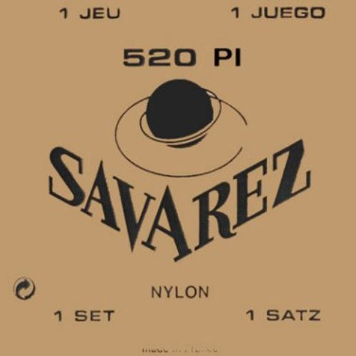 Savarez - Red Card Classical Guitar Strings - High Tension - Nylon Wound Trebles