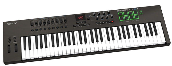 Nektar LX61+ 61 Key USB Controller w/8 pads