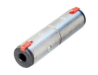 Neutrik - NA3JJ - Stereo 1/4" locking jack - Stereo 1/4" locking jack (Tip, Ring, Sleeve contact), extension adapter.