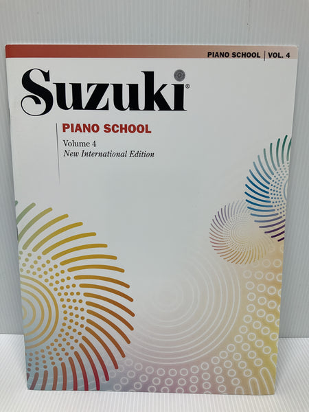 Suzuki - Piano School - Vol 4 - Book Only