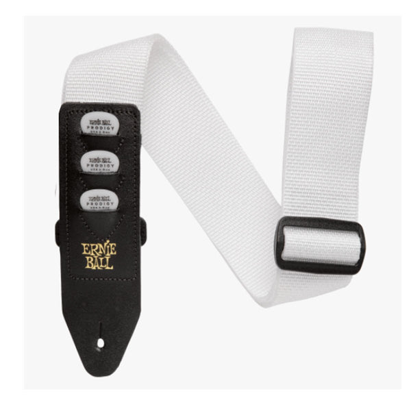 Ernie Ball  - Guitar Strap - White