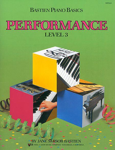 Bastien Piano Basics - Performance - Level 3