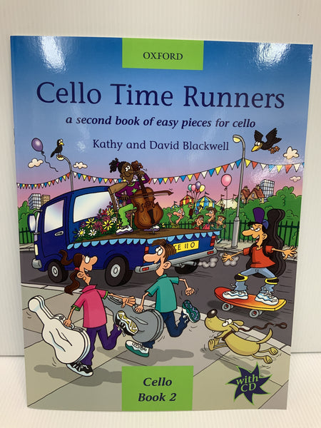 Oxford - Cello Time Runners, a second book of easy pieces for cello