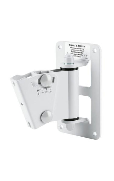 K&M Speaker Wall Mount Multi-Purpose - White