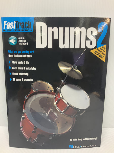 Fast Track Music instruction - Drums Book 2
