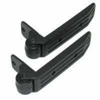 Surface mount corner castor