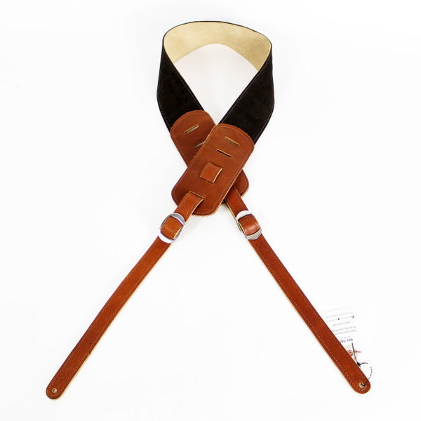 Lm 3" Suede Strap Brown