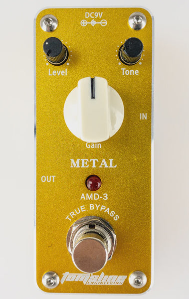 Tom's Line - Metal Distortion Mini Effects Pedal