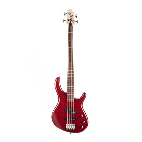 Cort - Bass Guitar - Action PJ - Open Pore Black Cherry