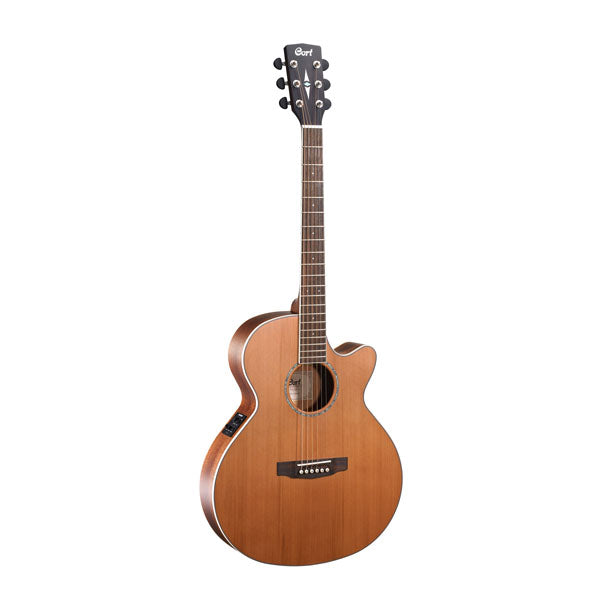 Cort - Modern Acoustic Electric Guitar - Solid Cedar Top