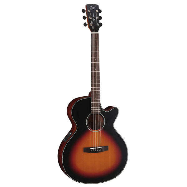Cort - Acoustic Electric Guitar - SFX-E - 3 Tone Satin Sunburst