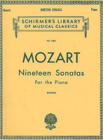 Schirmer Edition - Mozart 19 Sonatas