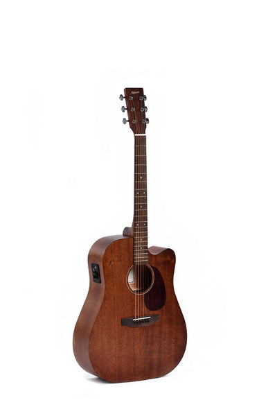 Ditson - 15 Series Cutaway Dreadnought Acoustic Electric Guitar