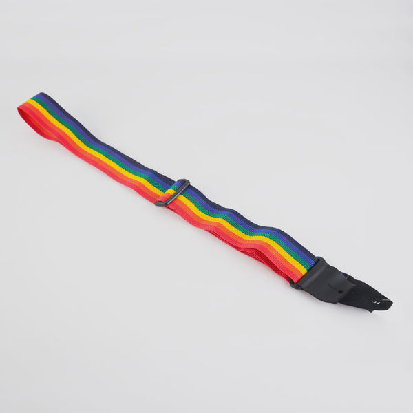 Lm Guitar Straps Rainbow 2" Woven