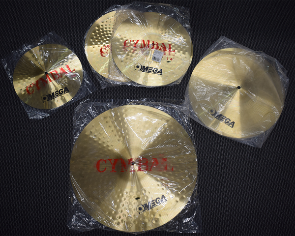 OMEGA Drum kit cymbals set