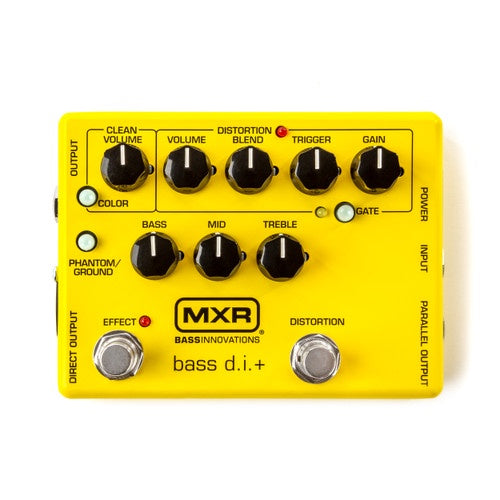 MXR - Bass Di Plus - Special Edition Yellow