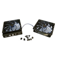 Penn Elcom FT02-Q Dual Fan Kit For Wall Mount Racks