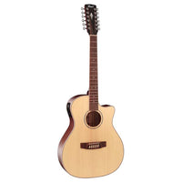 Cort - Grand Regal 12 String Acoustic Electric Guitar - Open Pore