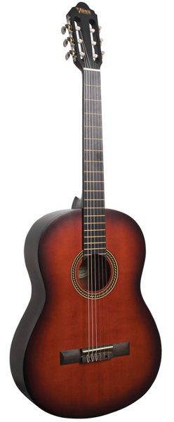 Valencia - Full Size Hybrid Classical Guitar - Classic Sunburst