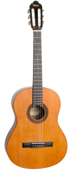 Valencia - Full Size Left Handed Hybrid Classical Guitar - Natural