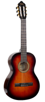 Valencia - 3/4 Size Classical Guitar - Classic Sunburst - High Gloss Finish