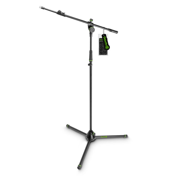 Gravity GMS4322B Microphone Stand with Folding Tripod Base (Black)