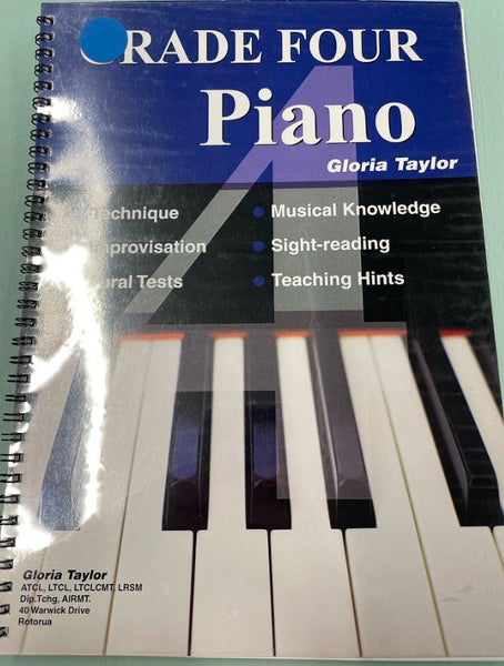 Grade 4 Piano - Gloria Taylor