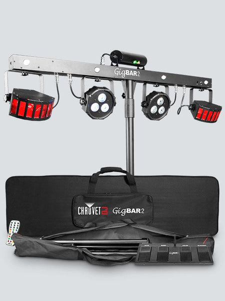 Chauvet DJ GigBAR 2 4-in-1 Pack-n-Go Lighting System