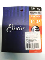 Elixir - Nanoweb Electric Guitar Strings - 10/46
