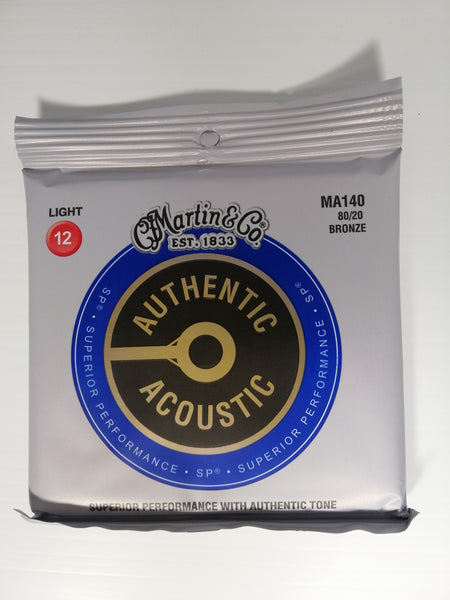 Martin - Authentic Acoustic Strings 80/20 Bronze - 12/54