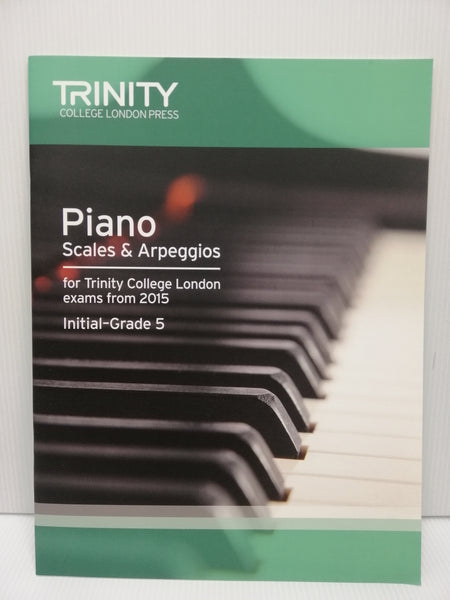 Trinity - Piano Scales & Arpeggios Initial - Grade 5