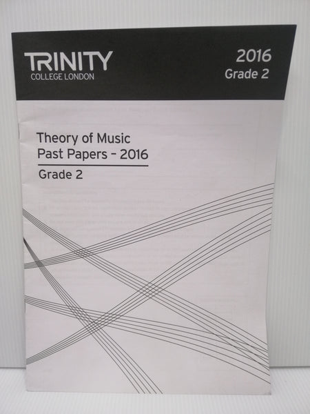 Trinity - Theory of Music Past Papers - 2016 Grade 2